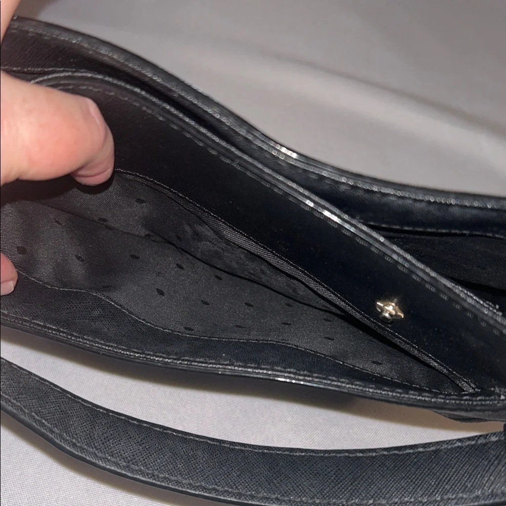 Kate Spade Make It Mine Black Byrdie Bag No Flap No Shoulder Strap